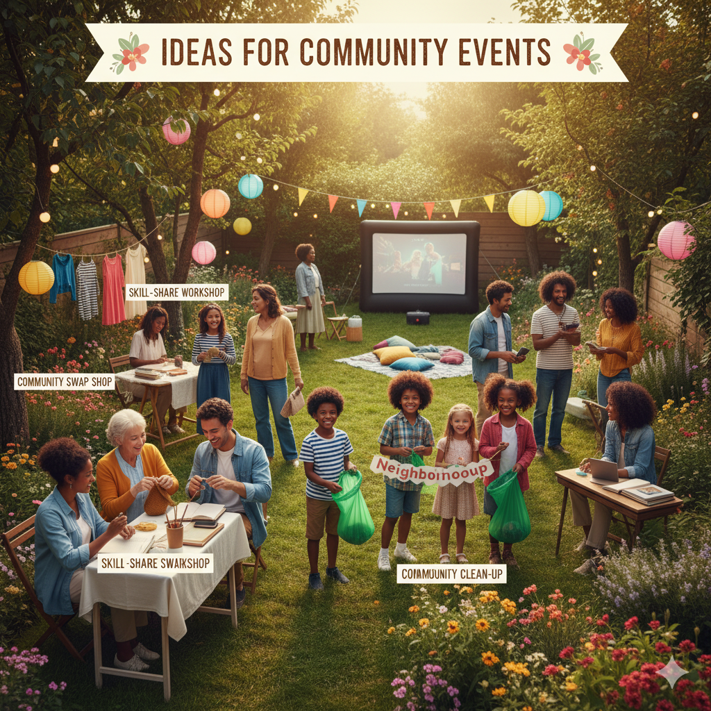 ideas for community events