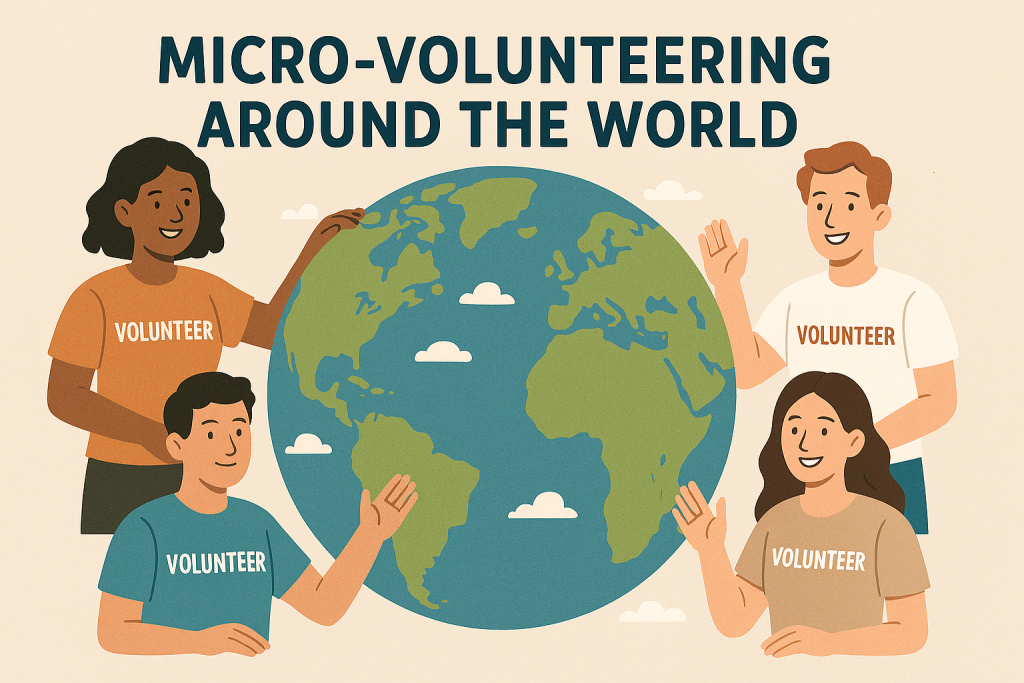 micro volunteering around the world